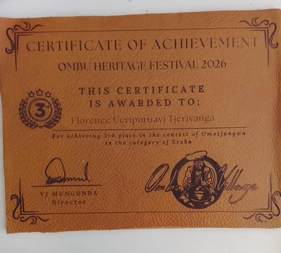 Personalised Leather Diploma